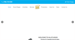 Desktop Screenshot of m3studiosmiami.com